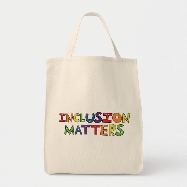 Tote Bag Inclusion Matters fourre-tout (Devant)