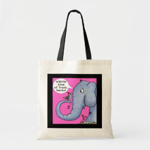 Tote Bag Incompréhension des éléphants et des pics