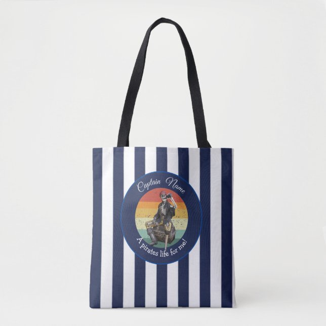 Tote Bag Incroyable pirate (Devant)