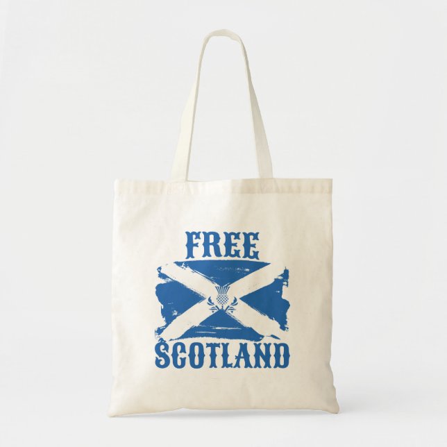 Tote Bag Indépendance écossaise libre (Devant)