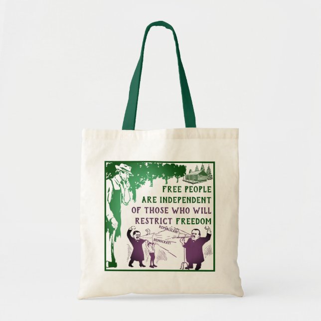 Tote Bag indépendance politique fourre-tout (Devant)