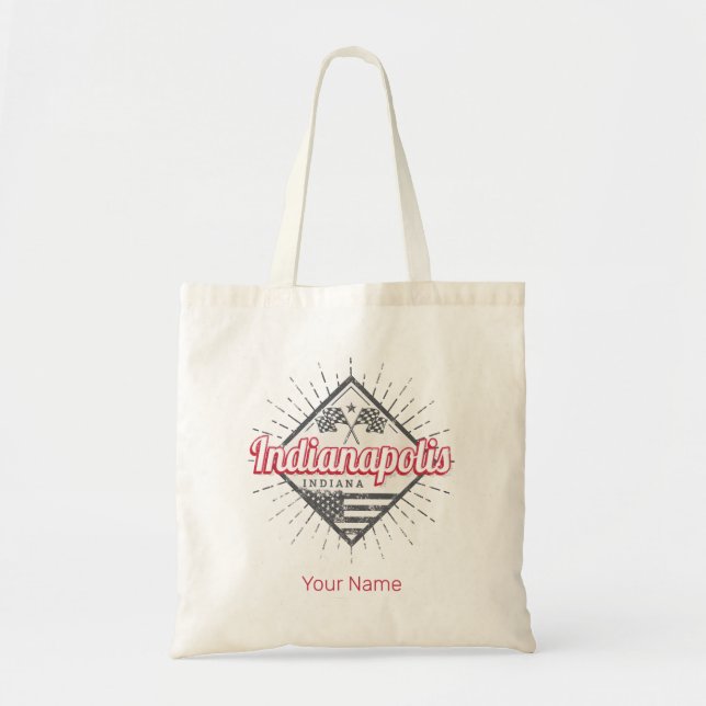 Tote Bag Indianapolis City Indiana États-Unis États-Unis (Devant)