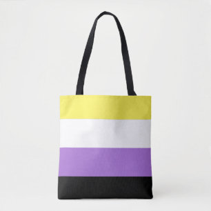 Tote Bag Indicateur de fierté non binaire