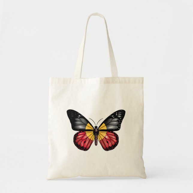 Tote Bag Indicateur de papillon monarque Aborigine (Devant)