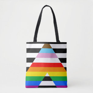 Tote Bag Indicateur de progrès de l'ally Pride LGBTQ