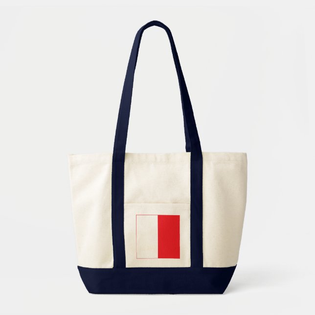 Tote Bag Indicateurs alphabétiques internationaux H (Devant)