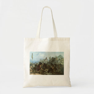 Tote Bag Indiens d'autrefois, Danse du bison par Karl Bodme