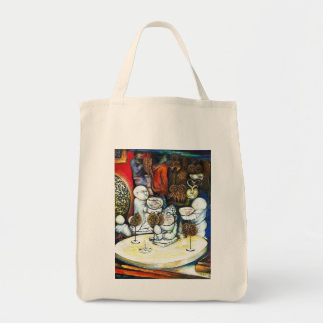 Tote Bag Inébranlable par le Défi (Devant)
