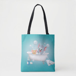 Tote Bag Infant Tom and Jerry Taking a Bath
