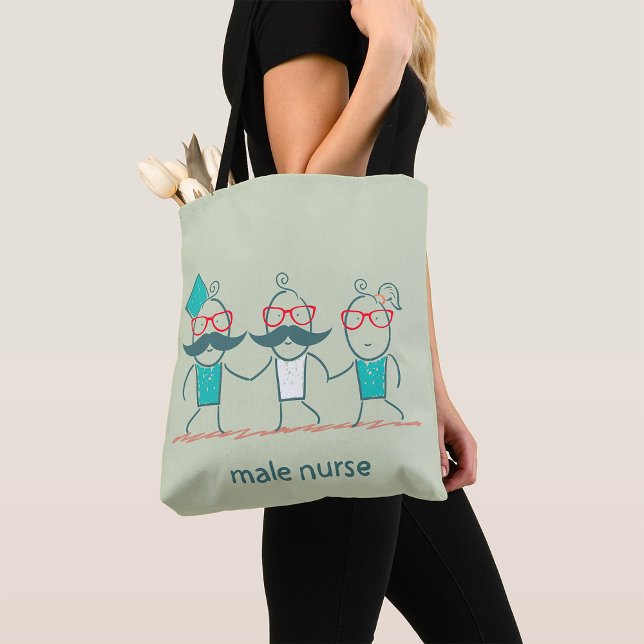 Tote Bag Infirmier drôle de soins de santé (Créateur téléchargé)
