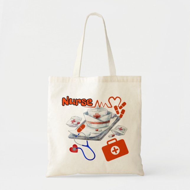Tote Bag Infirmière (Devant)
