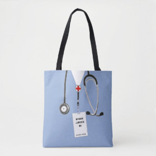 Tote Bag Infirmière créative