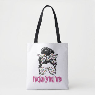 Tote Bag Infirmière de contrôle de l'infection Cadeau