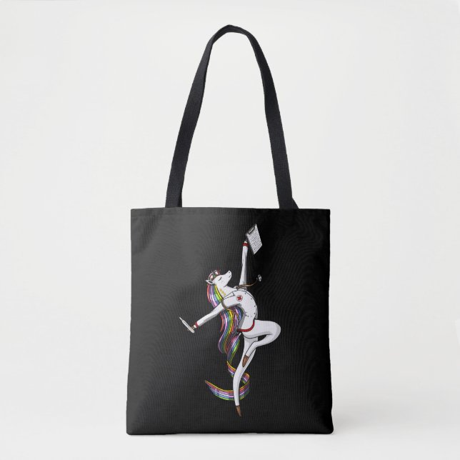Tote Bag Infirmière de la licorne (Devant)