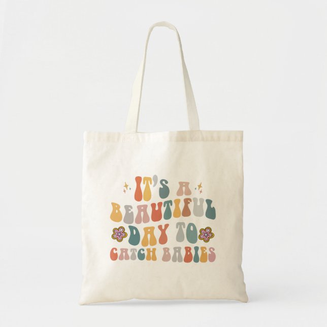 Tote Bag Infirmière de la main-d'oeuvre et de l'accouchemen (Devant)