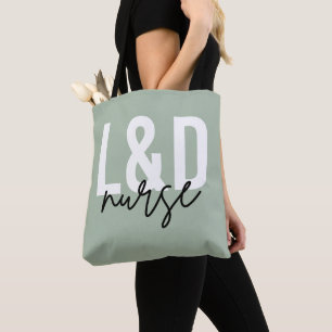 Tote Bag Infirmière de la main-d'oeuvre et de l'accouchemen