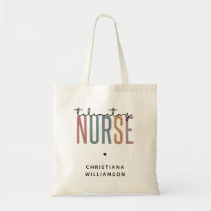 Tote Bag Infirmière de télémétrie personnalisée Cadeaux de