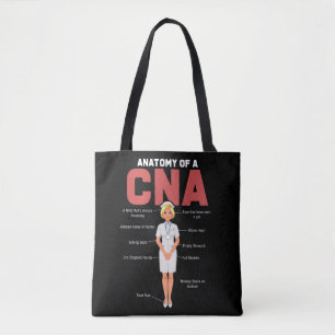Tote Bag Infirmière en anatomie de l'AIIC Adjointe en soin
