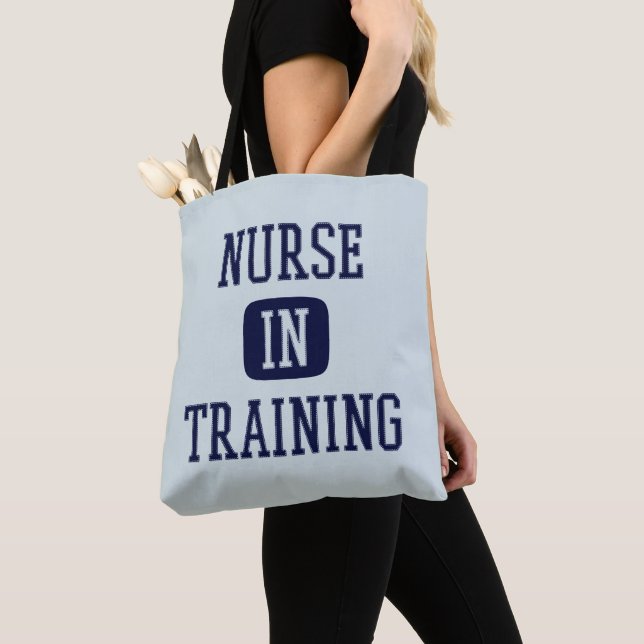 Tote Bag Infirmière En Formation École De Soins Infirmiers (De près)