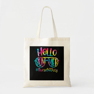 Tote Bag Infirmière hors service Vacances d'été à la plage