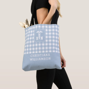 Tote Bag Infirmière inscrite sur la liste des Motifs prépos
