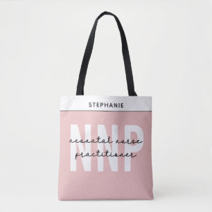 Tote Bag Infirmière néonatale NNP personnalisée