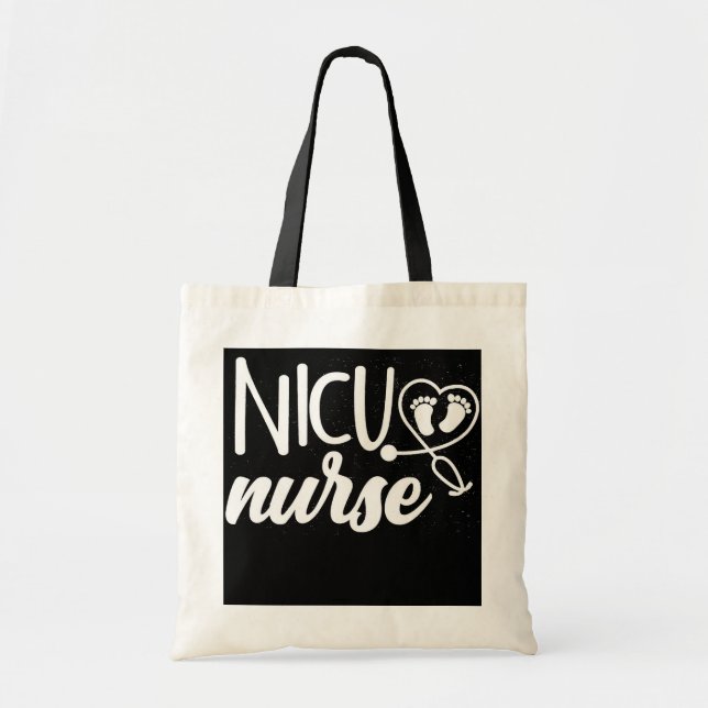 Tote Bag Infirmière NICU (Devant)