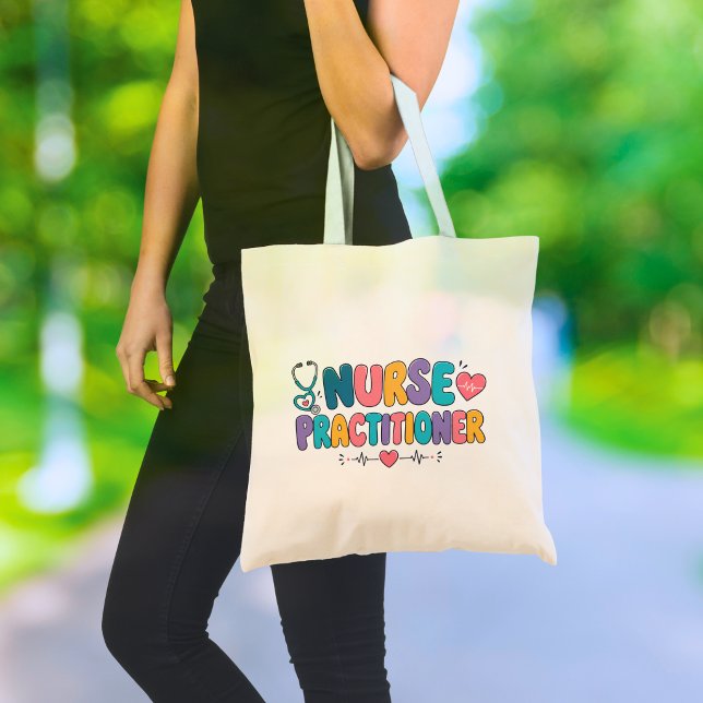 Tote Bag Infirmière praticienne fantaisiste  (Créateur téléchargé)