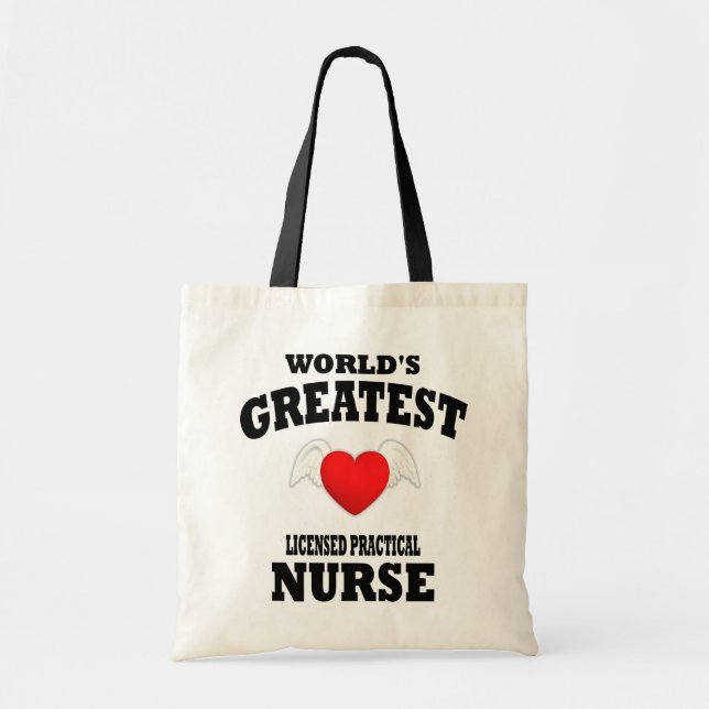 Tote Bag Infirmière pratique autorisée (Devant)