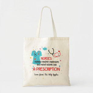 Tote Bag infirmière prescription Meilleur cadeau