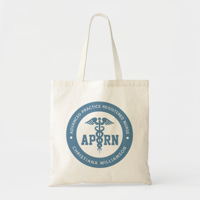 Tote Bag Infirmière professionnelle avancée de l'APRN (Devant)