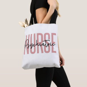 Tote Bag Infirmière psychiatrique Cadeaux pour infirmière