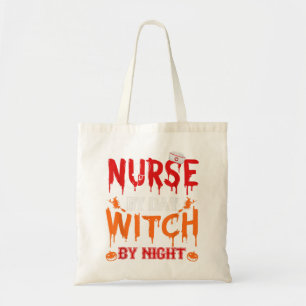 Tote Bag Infirmière Sugar Skull Stethoscope Médicale Hallow