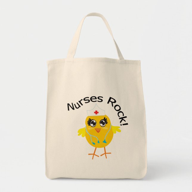 Tote Bag Infirmières Rock (Devant)