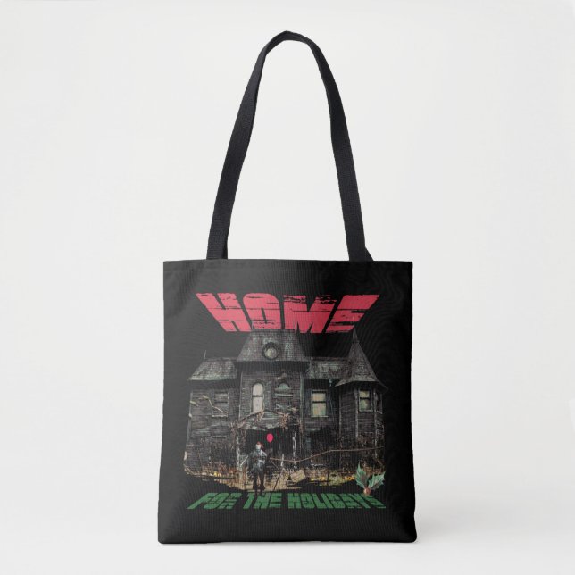 Tote Bag informatique | Pennywise - Accueil pour les Fêtes (Devant)