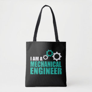 Tote Bag Ingénierie mécanique Ingénieur drôle