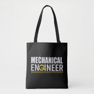 Tote Bag Ingénierie mécanique Ingénieur drôle