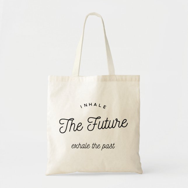 Tote Bag inhale the future (Devant)