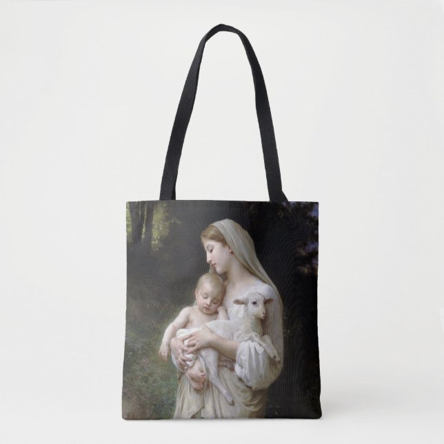 Tote Bag Innocence (Madonna et Enfant), Bouguereau (Devant)