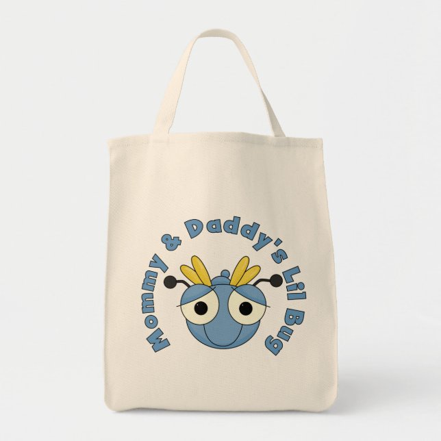 Tote Bag Insecte de Lil de maman et de papa (Devant)