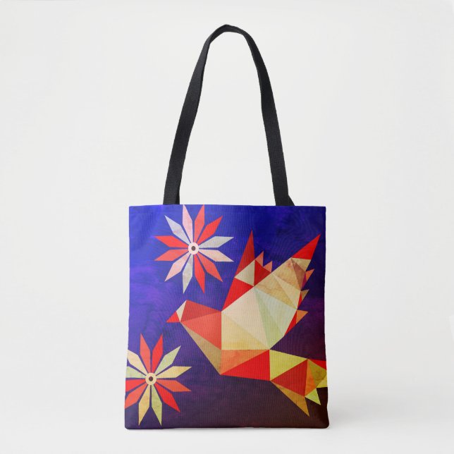 TOTE BAG INSÉPARABLE AVEC DON DE FLEURS JOUR SPÉCIAL, ANNIV (Devant)