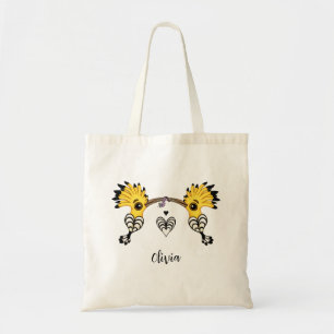 Tote Bag Inséparables de Hoopoe
