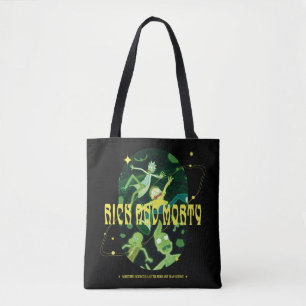 Tote Bag Insigne de devis de décrochage de Rick et Morty