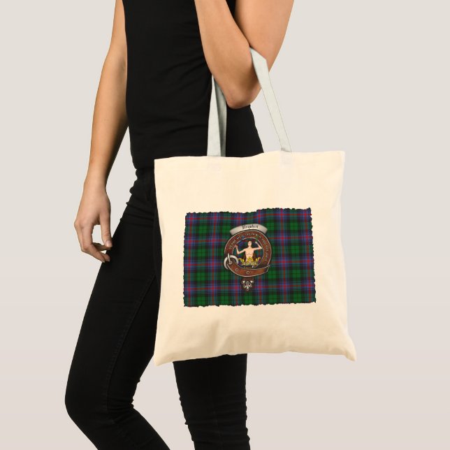 Tote Bag Insigne du clan Urquhart Tartan Fourre-tout (Devant (produit))