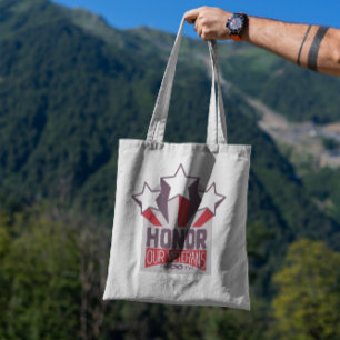 Tote Bag Insigne Vintage de la fête des anciens combattants