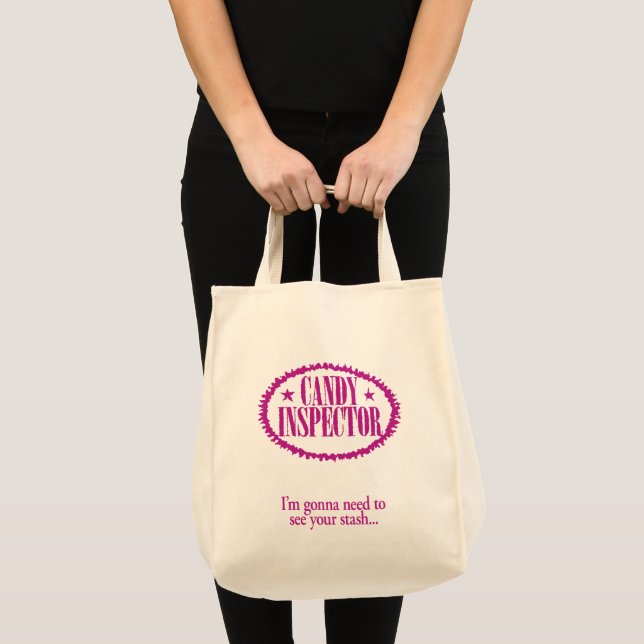Tote Bag Inspecteur de bonbons (Devant (produit))