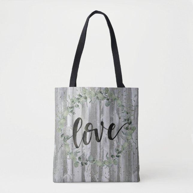Tote Bag Inspiration agricole - Amour (Devant)