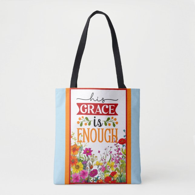 Tote Bag Inspiration florale rétrospective (Devant)