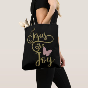 Tote Bag Inspiration Jésus est ma Joie chrétienne