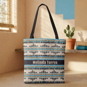 Tote Bag Inspiré Boho Sud-Ouest